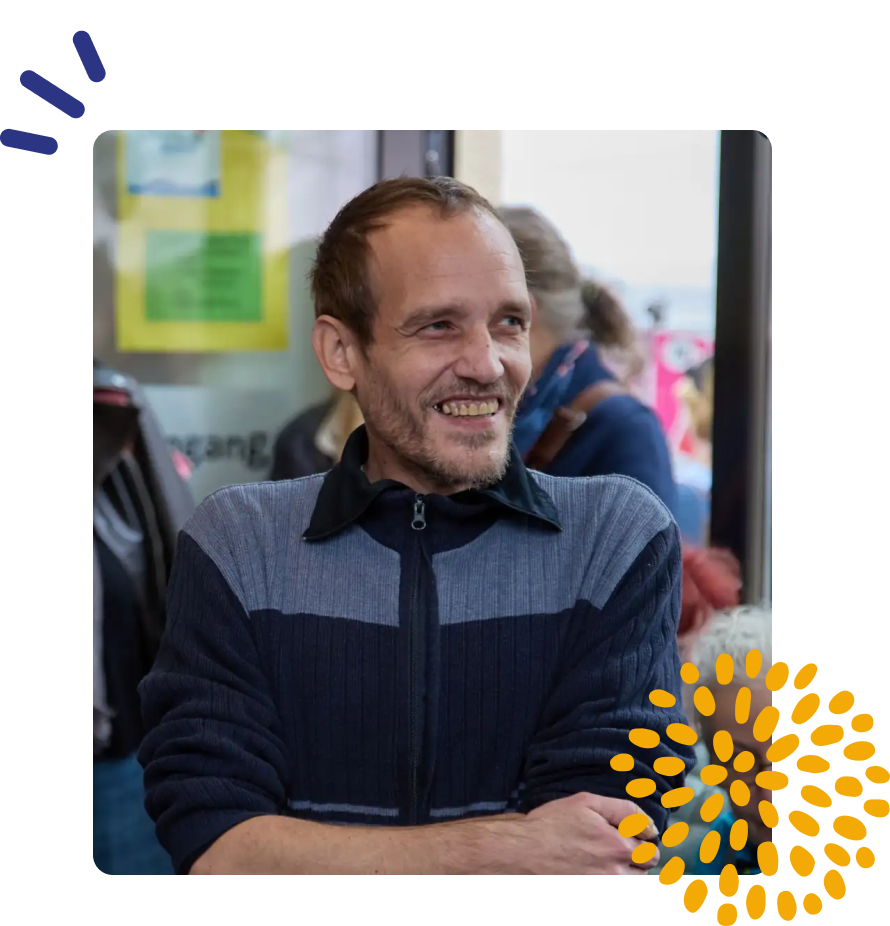 Bundesfreiwilligendienstler im Treffpunkt der Glücksquelle Braunschweig während der Eröffnungsfeier